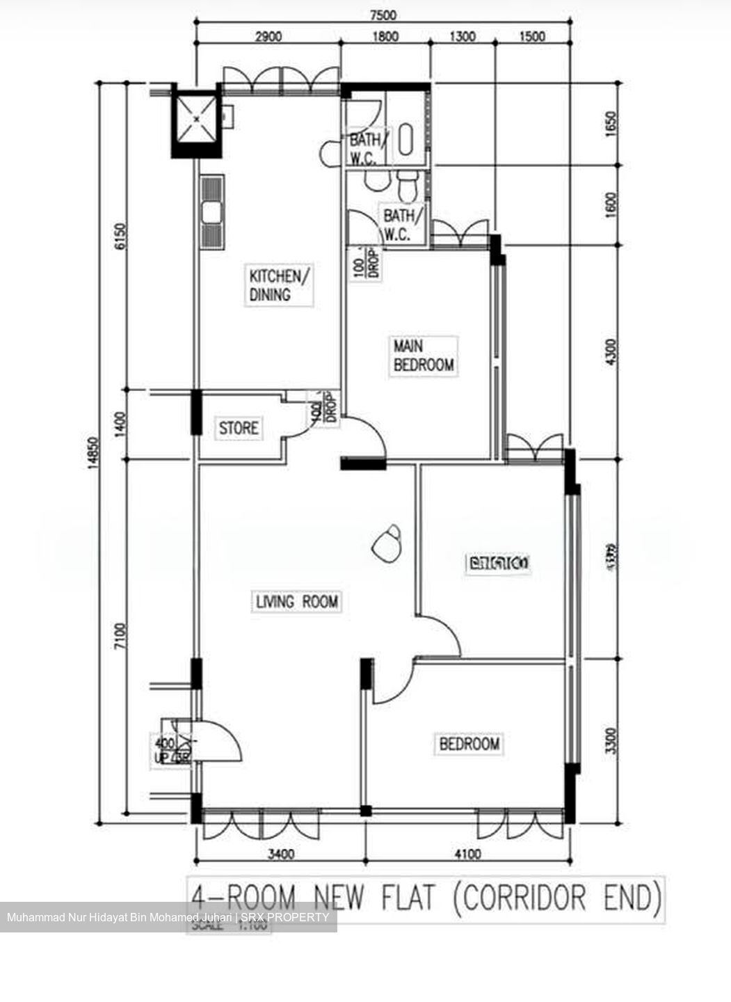 Blk 145 Bukit Batok Street 11 (Bukit Batok), HDB 4 Rooms #590869631